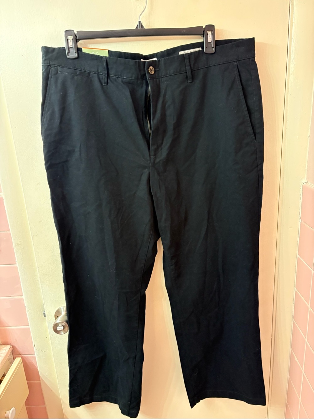 Goodfellow & Co Black Men’s Straight-Leg Chinos
